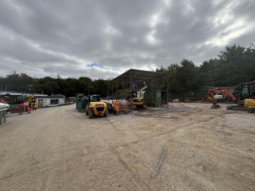 Yard At Fishleigh Rock, Fishleigh Rock, Umberleigh, EX37