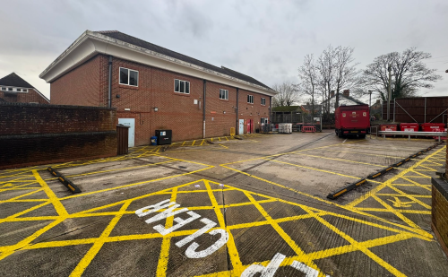 Royal Mail Sorting Office, Hyde Lane, Marlborough, SN8