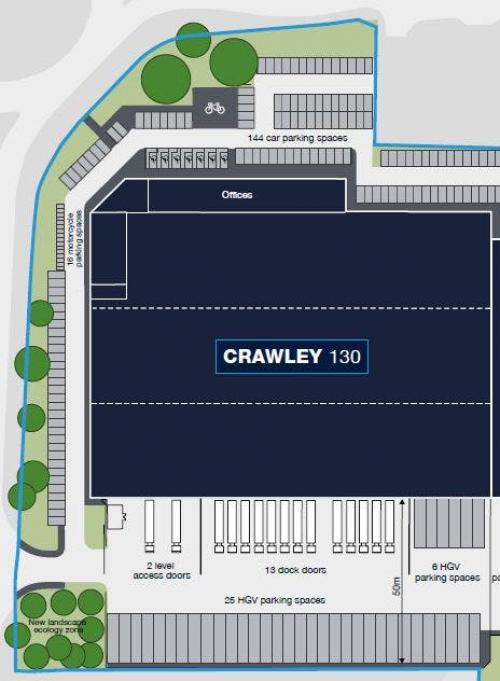 Crawley 130, Panattoni Park Crawley, Fleming Way, Crawley, RH10