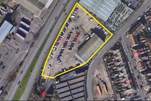 Former Car Showroom &, Workshop With Large Yard, Pasteur Road, Great Yarmouth, NR31