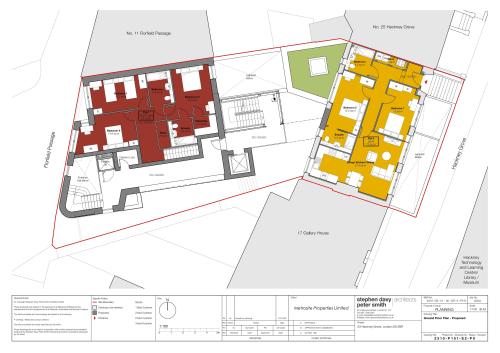 21-23 Hackney Grove & Vernon Hall, Florfield Passage, Hackney, London, E8