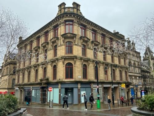 Upper Floors Former Talbot Hotel, Bank Street / Kirkgate, Bradford, BD1