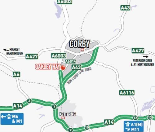 25 & 27 Sycamore House, Medlicott Close, Oakley Hay, Corby, NN18