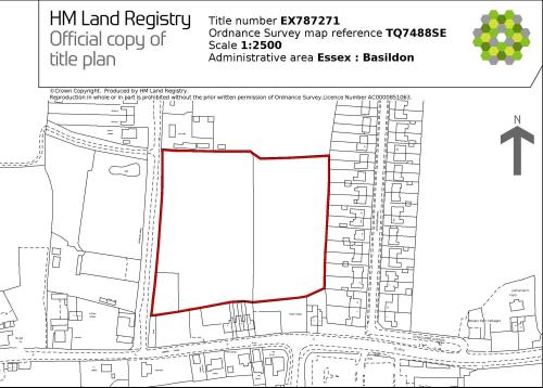 Upsons Fields, Eversley Road, Bowers Gifford, Basildon, SS13