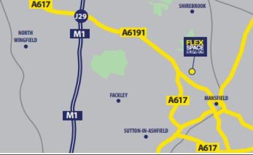 Flexspace Mansfield, Millenium Business Park, Enterprise Clsoe, Mansfield, NG19