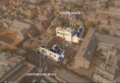 Northampton County Hall Constabulary Block, One Angle Street, Northampton, NN1
