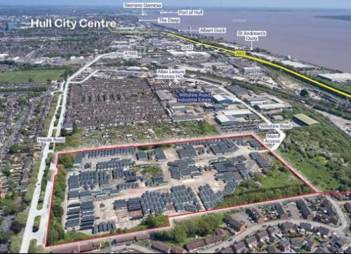 18 Acre site, Hessle Road, Hull, HU4