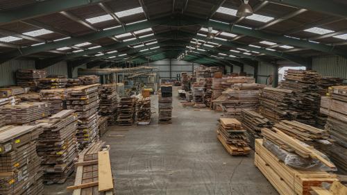 Wood Yard, Billinghay Sawmill,, First Hurn Drove, Billinghay, Lincoln, LN4