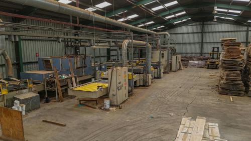 Wood Yard, Billinghay Sawmill,, First Hurn Drove, Billinghay, Lincoln, LN4