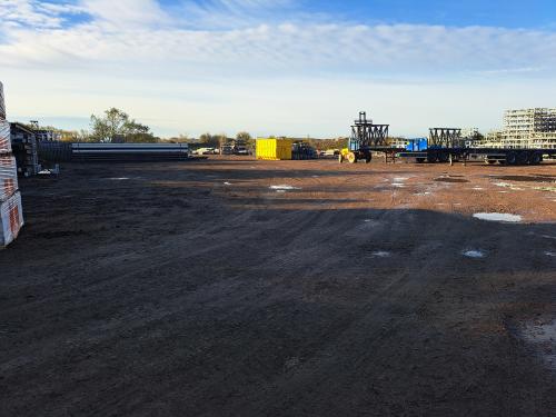 Storage Yards B & D, Blackburn Hall Farm, Milton Road, Thurleigh, Bedford, MK44