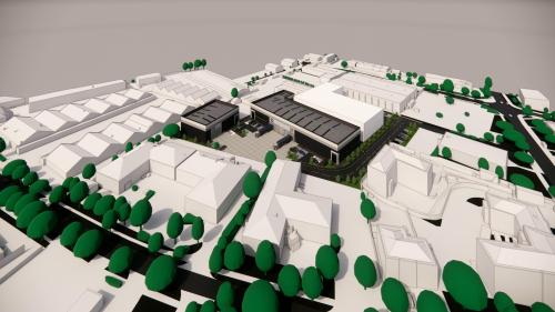 Former Nortons Building Site, Bridge Road East, Welwyn Garden City, AL7