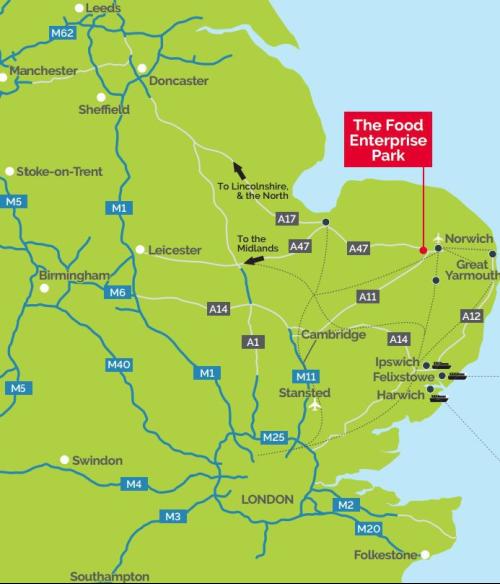 The Food Enterprise Park, Easton, Norwich, NR9