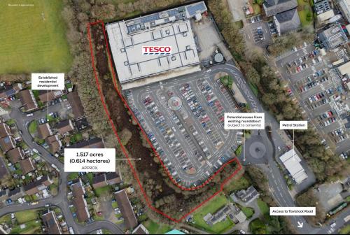 1.52 Acres Land West of Tesco Superstore, Tavistock Road, Callington, PL17