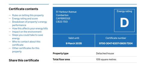 51 Harbour Avenue, Comberton, Cambridge, CB23