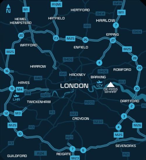 6.6 Acres De Pass Wharf, 80 River Road, Barking, IG11