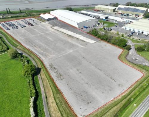 Temporary Warehouse Building, Severn Distribution Centre, Sharpness, GL13