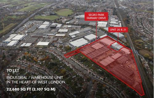 Unit 20 & 21, SEGRO Park, Fairway Drive, Greenford, UB6