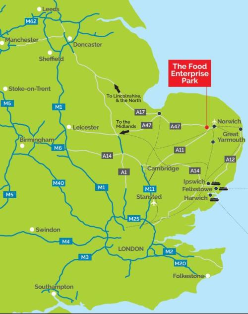 7 Acres, The Food Enterprise Park, Enterprise Way, Honingham, Norwich, NR9