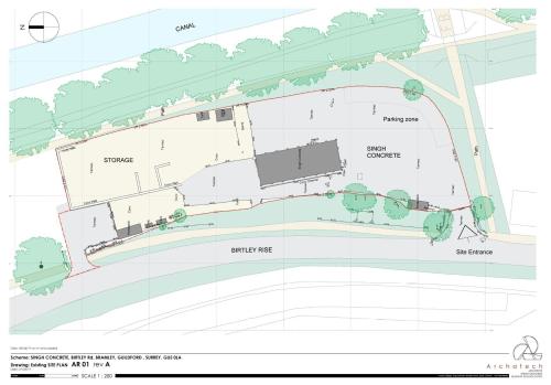 0.73 Acres Old Beaver Depot, Birtley Road, Bramley, Guildford, GU5