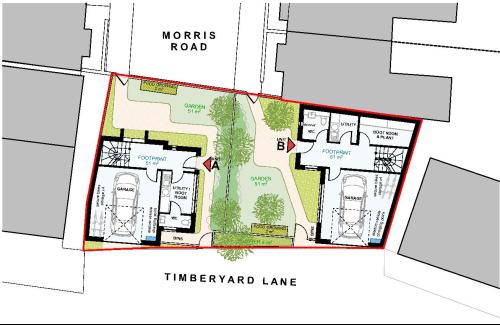 0.06 Acres, Timberyard Lane, Lewes, BN7