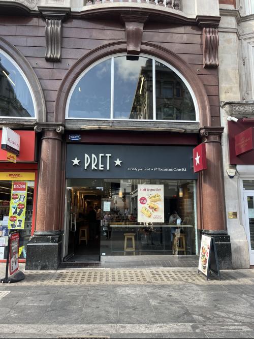 67 Tottenham Court Road, Fitzrovia, London, W1T