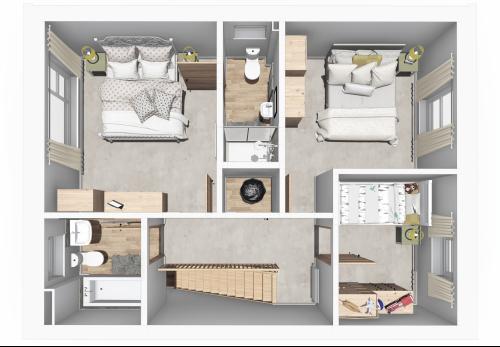Plot 292 The Hapton, Cringleford, Norwich, NR4