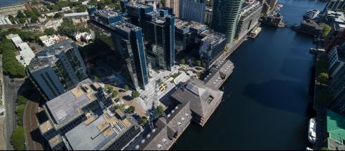 HX1 & 2 Exchange Tower, Harbour Exchange, Canary Wharf, London, E14