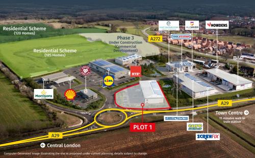 Unit 1,2A+2B, Billingshurst Enterprise Park, Stane Street, Billingshurst, RH14