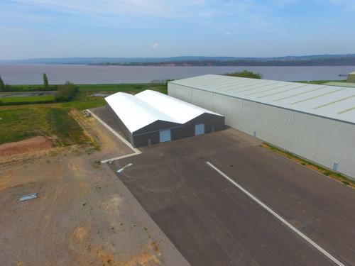 Temporary Warehouse Building, Severn Distribution Centre, Sharpness, GL13